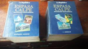Diccionarios Enciclopedicos Espasa Calpe De La Republica