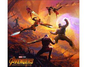 Libro The Art Of Avengers Infinity War Marvel El Arte