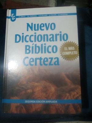 Nuevo Diccionario Biblico Certeza El Mas Completo Original