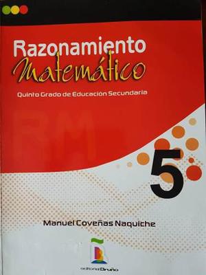 Razonamiento Matemático 5to Sec - Manuel Coveñas
