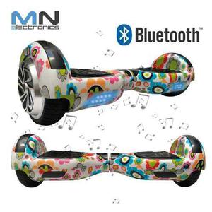 Scooter Electrico Mujer Niña Smart Wheel Bluetooth