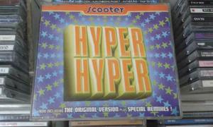 Scooter Hyper Hyper Cd Maxi Single Techno 90s