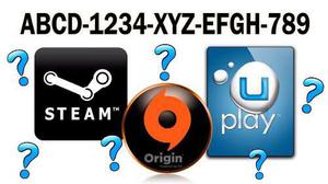 Juegos Para Pc, Códigos Digitales Steam, Origin, Uplay, Etc