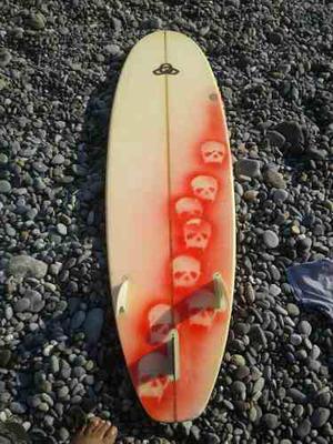Tabla De Surf - Funboard 7'6 Epoxica