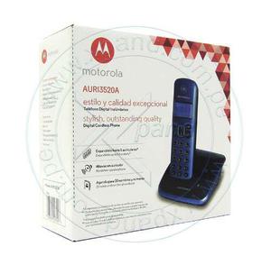 Teléfono Digital Inalámbrico Motorola Auri3520a, Nuevo