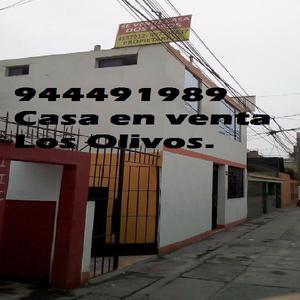 Vendo casa en distrito de los olivos en Lima