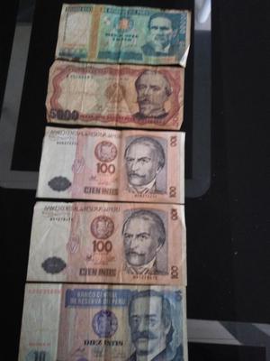 billetes intis Peru