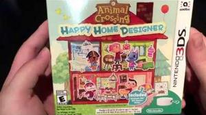 ANIMAL CROSSING HAPPY HOME DESIGNER 3DS NUEVO SELLADO