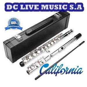 Excelente Flauta Traversa California, De Finísima Calidad,
