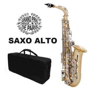Excelente Saxo Alto Dorado, Prix Paris France!!! Un Saxo De