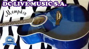 Exclenetes, Guitarra Acustica Menphis!! Nuevas, Espectacular