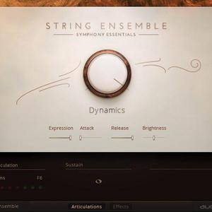 Native Symphony Essentials String Ensemble Para Kontakt