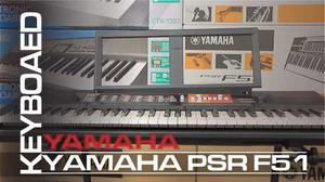 Teclado Electrónico Yamaha Psr- F51 Nuevo!!!
