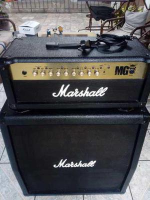 Amplificador De Guitarra Marshall Cabezal + Gabinete