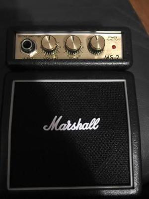 Marshall Mini Amplificador Ms2 Como Nuevo 9.9