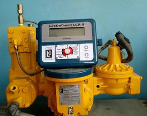 Medidor Electrónico para despacho de gas lp