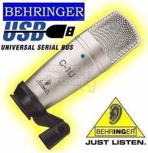 Micrófono Condensador Behringer C1 Usb/sonidoscastillo