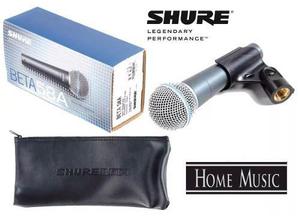 Micrófono Shure Beta 58a Alambrico Profesional Dinamico