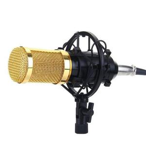 Microfono Condensador Bm-800 Laptop Pc Youtuber Negro