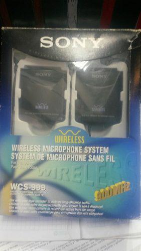Microfono Sony Inalambrico Wcs-999