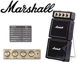 Mini Amplificador Marshall Ms4 Nuevos Potentisimo Calidad