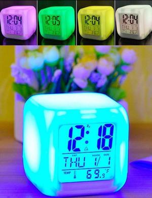 Reloj Luz Led Despertador