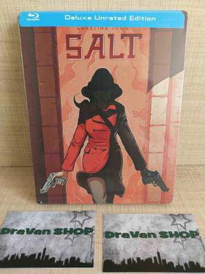 Agente Salt Steelbook Blu-ray Hd Stock