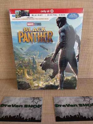 Black Panther Pantera Negra Gallery Book Blu Ray Pelicula
