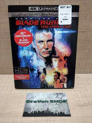 Blade Runner 4k Blu Ray Película