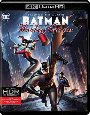 Blu Ray Batman And Harley Quinn 2d - 4k - Stock - Nuevo