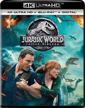 Blu Ray Jurassic World: El Reino Caído 2d - 4k- Stock-