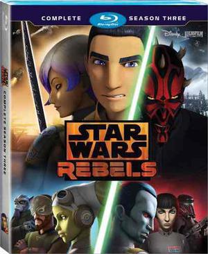 Blu Ray Star Wars Rebels: 3ra. Temporada - Stock - Nuevo