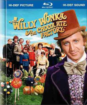 Blu Ray Willy Wonka Y La Fábrica De Chocolate- Stock -