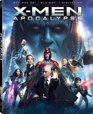 Blu Ray X- Men: Apocalypse 3d- 2d - Stock - Nuevo - Sellado