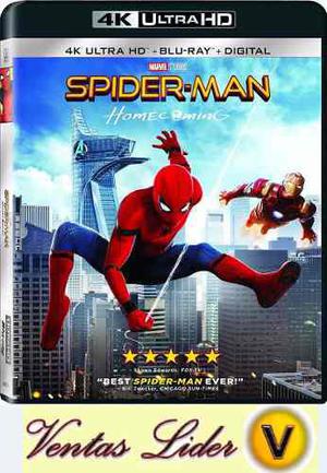 Blu-ray 4k / Spiderman Homecoming. De Ventaslider