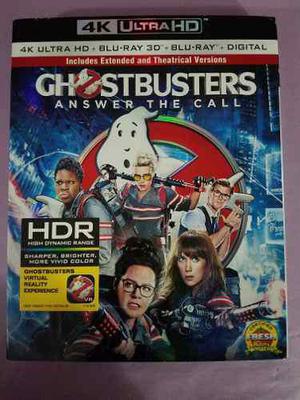 Ghostbusters 4k Ultra Hd + Blu-ray 3d + Blu-ray + Digital Hd