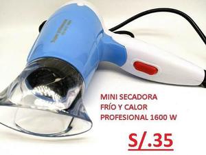 Mini Secadora Frío Y Calor Profesional 1600 W