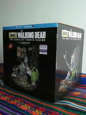 The Walking Dead Temporada 4 Collector Edition Blu-ray Set