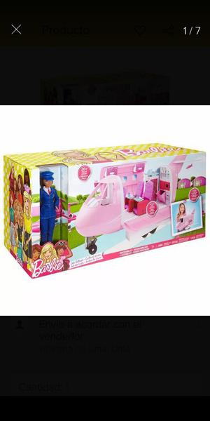 Barbie Avion Jet Set de Lujo.