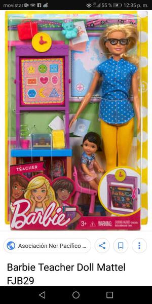Barbie Quiero Ser Profesora.