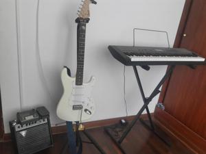 Guitarra, Amplificador, Efectos Y Teclado