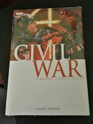 Libro Marvel Civil War Edicion Importada