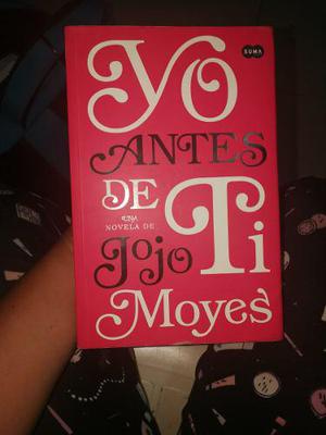 Libro Yo Antees De Ti, Jojo Moyes.