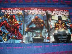 Spiderman The Road To Civil War Peru 21 Comics Completo