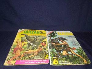 Tarzan De Los Monos Dos Revistas, Editorial Novaro.