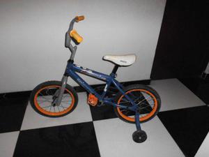 Bicicleta Contrapedal Aro 16 Para Niño Mas Rueditas
