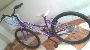 Bicicleta Marca Goliat Nueva De Mujer Color Lila Modelo 2678