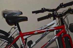 Bicicleta Monarette Nueva Como Nueva Roja Aro 26