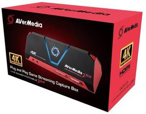 Capturadora Video Avermedia 4k Live Gamer Portable 2 Plus