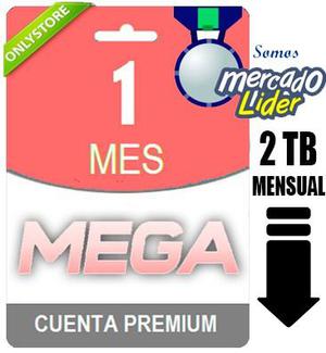 Cuentas Premium Mega 30 Dias 1 Mes Oficial gb Mensual